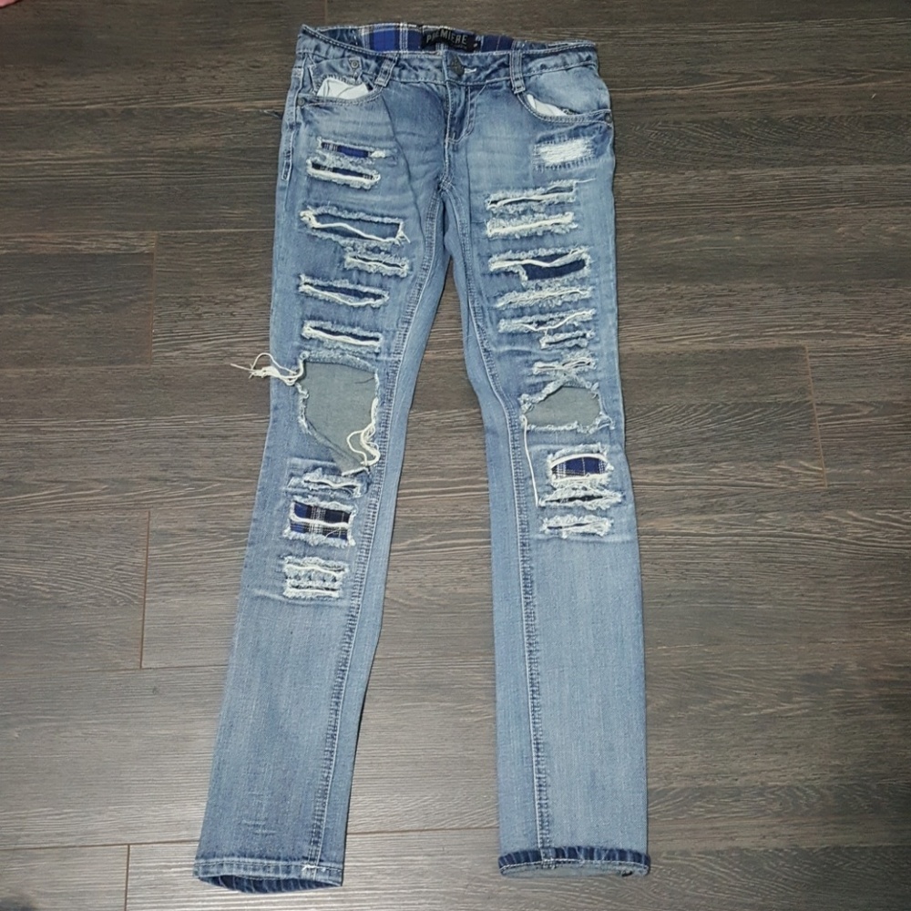 Premiere Ripped Skinny Jeans